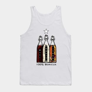 100% Boricua Mavi Coquito Pitorro Tank Top